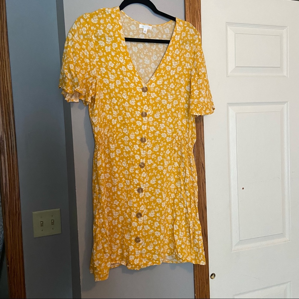 Abound yellow floral dress